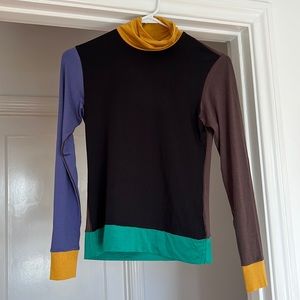Marni x Uniqlo multi color heat tech turtle neck. Side small. Never worn.